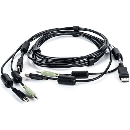 Vertiv Cable, 1-Displayport, 1-Usb, 1-Audio, 6Ft CBL0102
